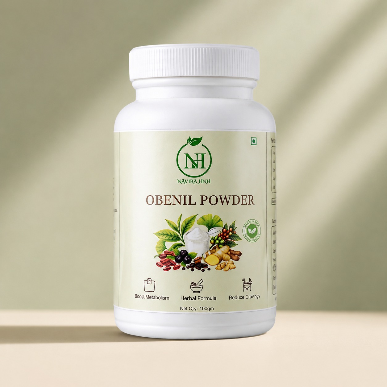 Obenil Powder | Ayurvedic Herbal Powder for Weight Management Support | Plant-Based Formula